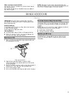 Preview for 11 page of Whirlpool 2510498 Installation Instructions And Use & Care Manual