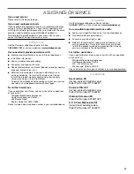 Preview for 13 page of Whirlpool 2510498 Installation Instructions And Use & Care Manual