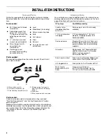 Preview for 2 page of Whirlpool 27" ELECTRIC WASHER/DRYER User Manual