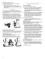 Preview for 4 page of Whirlpool 27" ELECTRIC WASHER/DRYER User Manual