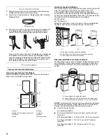 Preview for 14 page of Whirlpool 27" ELECTRIC WASHER/DRYER User Manual