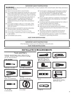 Preview for 3 page of Whirlpool 27" W10563341A Installation Instructions Manual