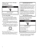 Preview for 8 page of Whirlpool 27' Installation Instructions Manual