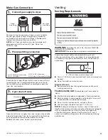 Preview for 11 page of Whirlpool 27' Installation Instructions Manual