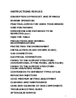 Предварительный просмотр 1 страницы Whirlpool 293/IX Instructions For Use Manual