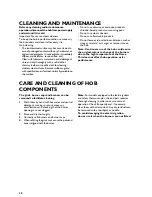 Предварительный просмотр 12 страницы Whirlpool 293/IX Instructions For Use Manual