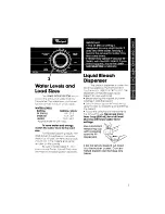 Preview for 5 page of Whirlpool 2LA5700XK Use And Care Manual