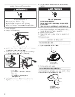 Предварительный просмотр 8 страницы Whirlpool 30" (76.2 cm) Cooktop Manual