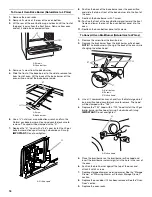 Предварительный просмотр 16 страницы Whirlpool 30" (76.2 CM) FREESTANDING GAS RANGES Installation Instructions Manual