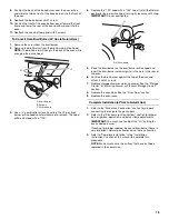 Предварительный просмотр 19 страницы Whirlpool 30" (76.2 CM) FREESTANDING GAS RANGES Installation Instructions Manual