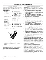 Предварительный просмотр 22 страницы Whirlpool 30" (76.2 CM) FREESTANDING GAS RANGES Installation Instructions Manual