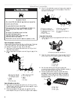 Предварительный просмотр 8 страницы Whirlpool 30" (76.2 CM) FREESTANDING GAS RANGES Installation Manual