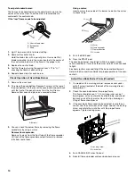 Предварительный просмотр 10 страницы Whirlpool 30" (76.2 CM) FREESTANDING GAS RANGES Installation Manual