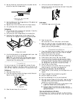 Предварительный просмотр 12 страницы Whirlpool 30" (76.2 CM) FREESTANDING GAS RANGES Installation Manual