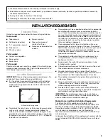 Предварительный просмотр 3 страницы Whirlpool 30"(76.2 CM) Installation Instructions Manual