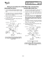 Предварительный просмотр 17 страницы Whirlpool 30" ELECTRIC MODULARDOWNDRAFT COOKTOP Service Manual