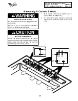 Предварительный просмотр 27 страницы Whirlpool 30" ELECTRIC MODULARDOWNDRAFT COOKTOP Service Manual