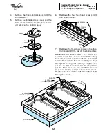 Предварительный просмотр 29 страницы Whirlpool 30" ELECTRIC MODULARDOWNDRAFT COOKTOP Service Manual