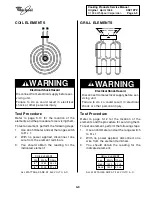 Предварительный просмотр 41 страницы Whirlpool 30" ELECTRIC MODULARDOWNDRAFT COOKTOP Service Manual