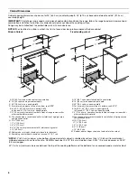 Предварительный просмотр 6 страницы Whirlpool 30 " Eye-Level Gas Range Installation Instructions Manual