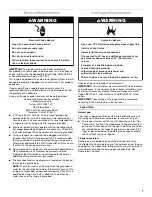 Предварительный просмотр 7 страницы Whirlpool 30 " Eye-Level Gas Range Installation Instructions Manual