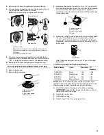 Предварительный просмотр 17 страницы Whirlpool 30 " Eye-Level Gas Range Installation Instructions Manual