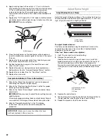 Предварительный просмотр 22 страницы Whirlpool 30 " Eye-Level Gas Range Installation Instructions Manual