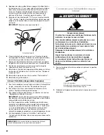 Предварительный просмотр 42 страницы Whirlpool 30 " Eye-Level Gas Range Installation Instructions Manual