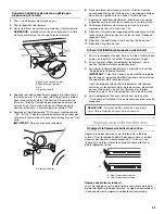 Предварительный просмотр 45 страницы Whirlpool 30 " Eye-Level Gas Range Installation Instructions Manual