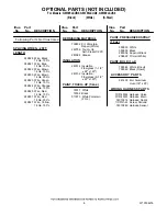 Preview for 8 page of Whirlpool 30" GW399LXU Parts Manual