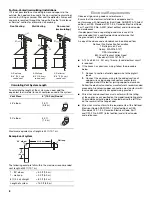 Предварительный просмотр 6 страницы Whirlpool 30" WALL-MOUNT CANOPY RANGEHOOD Installation Instructions And Use & Care Manual