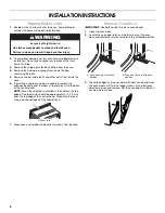 Предварительный просмотр 6 страницы Whirlpool 30" WOS51EC0A Installation Instructions Manual