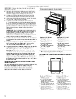 Предварительный просмотр 18 страницы Whirlpool 30" WOS51EC0A Installation Instructions Manual