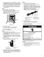 Preview for 7 page of Whirlpool 30414114 Installation Instructions Manual