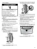 Preview for 18 page of Whirlpool 30414114 Installation Instructions Manual