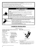 Preview for 18 page of Whirlpool 30inch(76.2 CM) FREESTANDING GAS RANGES Installation Instructions Manual