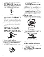 Preview for 26 page of Whirlpool 30inch(76.2 CM) FREESTANDING GAS RANGES Installation Instructions Manual