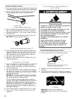 Preview for 30 page of Whirlpool 30inch(76.2 CM) FREESTANDING GAS RANGES Installation Instructions Manual