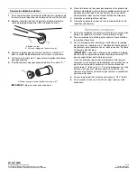 Preview for 32 page of Whirlpool 30inch(76.2 CM) FREESTANDING GAS RANGES Installation Instructions Manual