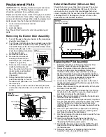 Предварительный просмотр 22 страницы Whirlpool 315422-000 Installation Instructions And Use & Care Manual