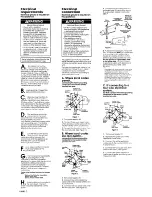 Preview for 4 page of Whirlpool 3180568 Installation Instructions Manual