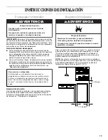 Предварительный просмотр 15 страницы Whirlpool 326031822 Use & Care Manual