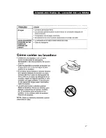 Предварительный просмотр 51 страницы Whirlpool 3360468 User And Care Manual