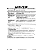 Предварительный просмотр 55 страницы Whirlpool 3360468 User And Care Manual