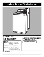 Preview for 9 page of Whirlpool 3360619 Installation Instructions Manual