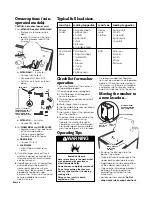 Предварительный просмотр 6 страницы Whirlpool 3360620 Installation Instructions Manual