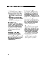 Preview for 8 page of Whirlpool 3366869 Use And Care Manual