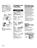 Предварительный просмотр 10 страницы Whirlpool 3380268 Installation Manual