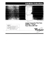 Preview for 1 page of Whirlpool 3389589 Installation Instructions Manual