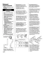 Preview for 6 page of Whirlpool 3390148 Installation Instructions Manual